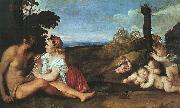  Titian The Three Ages of Man Spain oil painting reproduction